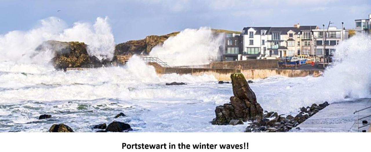 הוילה Enfield Street House Behind Portstewart Promenade With Partial Sea View From Front 3 Bed Sleeps 7 מראה חיצוני תמונה